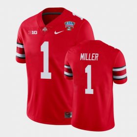 #1 Braxton Miller 2021 Sugar Bowl OSU College Football Men's Scarlet Jersey 731537-445 #1 Braxton Miller 2021 Sugar Bowl OSU College Football Men's Scarlet Jersey 731537-445