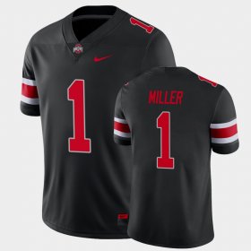 #1 Braxton Miller College Football Ohio State Buckeyes Alternate Game Men's Black Jersey 887776-408 #1 Braxton Miller College Football Ohio State Buckeyes Alternate Game Men's Black Jersey 887776-408