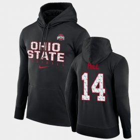 #14 K.J. Hill Football Practice Ohio State Performance Pullover Men Black Hoodie 963236-541 #14 K.J. Hill Football Practice Ohio State Performance Pullover Men Black Hoodie 963236-541