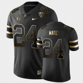 #24 Shaun Wade 2021 Sugar Bowl Ohio State Golden Edition Men Black Jersey 525583-561 #24 Shaun Wade 2021 Sugar Bowl Ohio State Golden Edition Men Black Jersey 525583-561