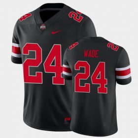 #24 Shaun Wade College Football OSU Buckeyes Alternate Game Mens Black Jersey 262554-918 #24 Shaun Wade College Football OSU Buckeyes Alternate Game Mens Black Jersey 262554-918
