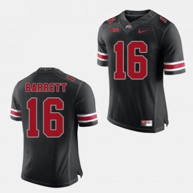 #16 J.T. Barrett College Football OSU Buckeyes Men Black Jersey 464459-967 #16 J.T. Barrett College Football OSU Buckeyes Men Black Jersey 464459-967